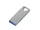 Флешка металлическая USB 2.0 с мини чипом и отверстием для цепочки на 64 Гб, серебристая фото