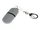 Флешка пластиковая на 128 Гб Goutte Soft Touch USB 2.0 каплевидной формы, серая Флешка пластиковая на 128 Гб Goutte Soft Touch USB 2.0 каплевидной формы, серая фото