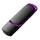 Флешка пластиковая на 4 Гб Ozon, USB 2.0, черная / фиолетовая фото