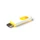 Флешка пластиковая 32 Гб Слайд, желтая Флешка пластиковая 32 Гб Слайд, желтая фото