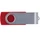 Флешка пластиковая на 16 Гб Twist USB 3.0, красная фото