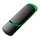 Флешка пластиковая на 32 Гб Ozon, USB 2.0, черная / зеленая Флешка пластиковая на 32 Гб Ozon, USB 2.0, черная / зеленая фото