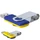 Флешка пластиковая на 32 Гб Twist Mix USB 2.0, синяя / желтая Флешка пластиковая на 32 Гб Twist Mix USB 2.0, синяя / желтая фото