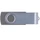 Флешка пластиковая на 32 Гб Twist, USB 3.0, soft touch, серая Флешка пластиковая на 32 Гб Twist, USB 3.0, soft touch, серая фото