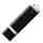 Флешка пластиковая на 8 Гб Profi USB 2.0, черная Флешка пластиковая на 8 Гб Profi USB 2.0, черная фото