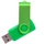 Флешка пластиковая на 8 Гб Twist Color USB 2.0, салатовая Флешка пластиковая на 8 Гб Twist Color USB 2.0, салатовая фото