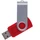 Флешка пластиковая на 8 Гб Twist USB 2.0, красная Флешка пластиковая на 8 Гб Twist USB 2.0, красная фото