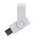 Флешка из переработанного пластика на 16 Гб Twist Eco USB 2.0, белая Флешка из переработанного пластика на 16 Гб Twist Eco USB 2.0, белая фото