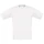 Футболка детская B&C Exact 150, белая фото