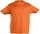 Футболка детская Sol's Imperial Kids, оранжевая фото