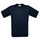 Футболка мужская B&C Exact 190, синяя фото