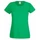 Футболка женская Fruit of the Loom Lady-Fit Valueweight T 165, зеленая фото