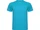 Футболка мужская Roly Montecarlo, бирюзовая фото