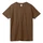 Футболка унисекс Sol's Regent 150, коричневая фото