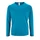 Футболка с длинным рукавом мужская Sol's Sporty LSL Men, ярко-бирюзовая фото