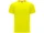 Футболка спортивная Roly Monaco, желтая фото