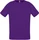 Футболка спортивная из сетки унисекс Sol's Sporty 140, темно-фиолетовая фото
