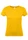 Футболка женская B&C E150, желтая фото