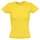 Оптом Футболка женская Sol's Miss 150, лимонно-желтая для нанесения логотипа или надписи Футболка женская Sol's Miss 150, лимонно-желтая фото