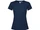Футболка женская Roly Estoril, темно-синяя фото