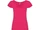 Оптом Футболка женская Roly Guadalupe, ярко-розовая для нанесения логотипа или надписи Футболка женская Roly Guadalupe, ярко-розовая фото