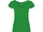 Футболка женская Roly Guadalupe, зеленая фото