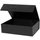 Коробка подарочная с магнитным клапаном Portobello, большая, черная фото