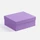 Оптом Коробка Recollection, светло-фиолетовая для нанесения логотипа или надписи Коробка Recollection, светло-фиолетовая фото