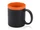 Кружка 320 мл с покрытием для рисования мелом, оранжевый фото
