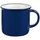 Кружка Dacha, большая, синяя фото