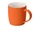 Кружка Dalgona, soft touch, 350 мл, оранжевая фото