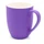 Кружка Elegante, софт-тач, 350 мл, фиолетовая фото