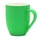 Кружка Elegante, софт-тач, 350 мл, зеленая фото