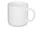 Кружка фарфоровая матовая Rita, белая фото