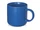 Кружка фарфоровая матовая Rita, синяя фото
