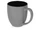 Кружка Gracy, серо-чёрная фото