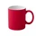 Кружка керамическая Bonn Soft с покрытием soft touch, красная фото