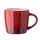 Кружка керамическая градиентная, 300 мл, бордовая фото