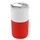 Кружка керамическая с силиконовой манжетой Funny To Go, 520 мл, белый / красный фото