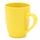 Кружка керамическая Darvin S, 330 мл, желтая фото