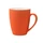 Кружка керамическая Elegante, soft touch, оранжевая фото