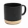 Кружка керамическая Marina, черная фото