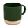 Кружка керамическая Marina, темно-зеленая фото