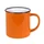 Кружка керамическая Mycup Camp, оранжевая фото