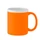 Кружка керамическая с матовой поверхностью, 300 мл, оранжевая фото