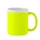 Кружка керамическая с матовой поверхностью, 300 мл, желтая фото