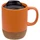 Кружка керамическая с пробковой подставкой Molti Corky Walk, оранжевая фото