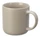 Кружка матовая Rita, бежевая фото