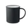 Кружка многоразовая пластиковая, 300 мл, черная фото