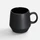Кружка Molti Tubbi, черная фото